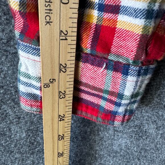 Woolrich Shirt Mens Medium Plaid Flannel Button Up Outdoor Long Sleeve Classic - Picture 8 of 11